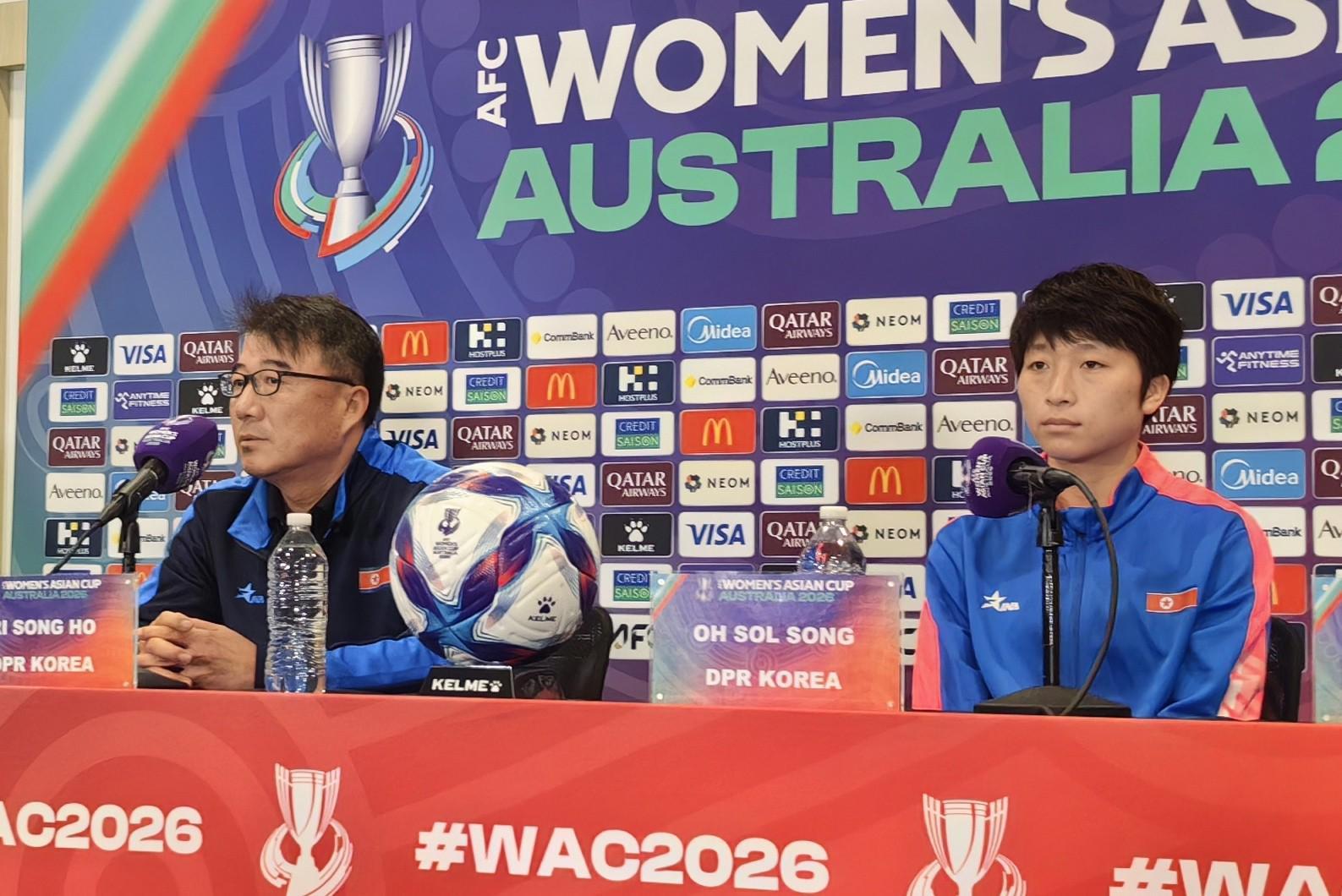 朝鲜女足主帅：不会考虑净胜球，小组赛要三战全胜